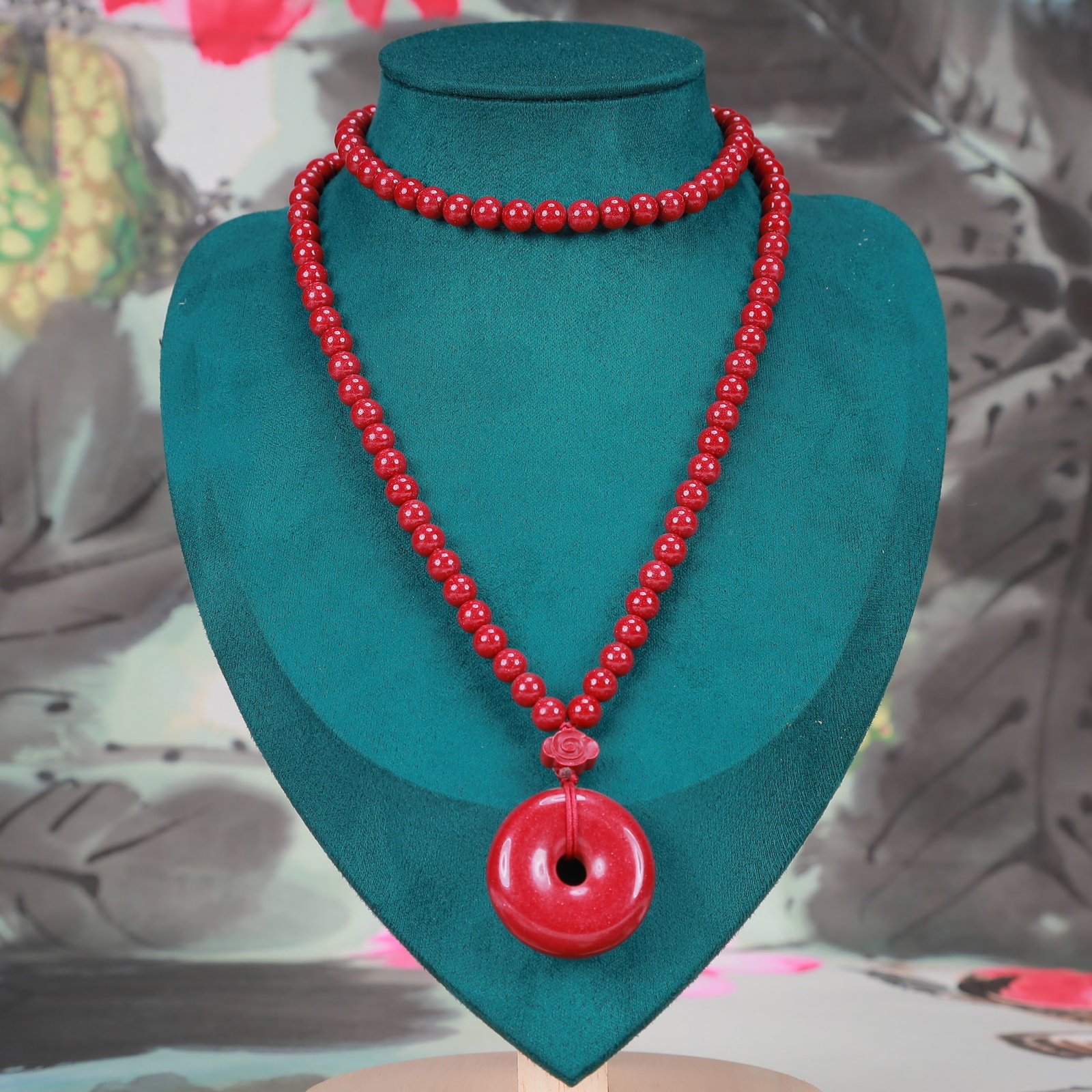 An Exquisite Cinnabar Pendant - 3