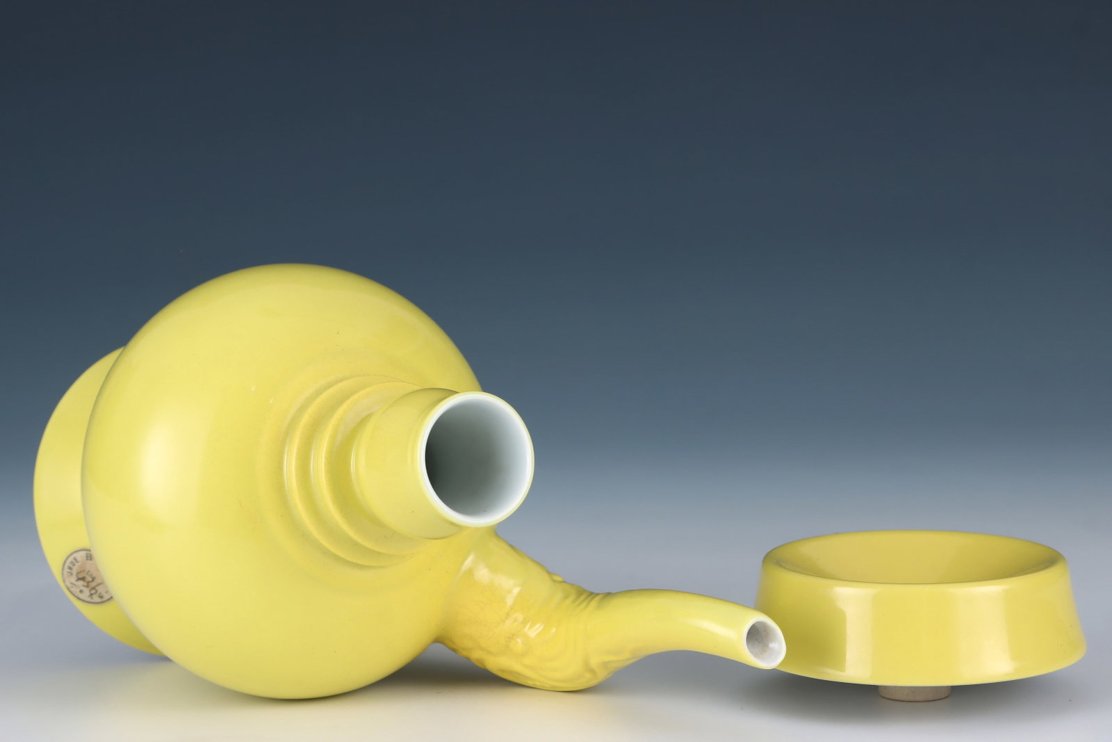 An Exquisite Yellow Glazed Pot - 7
