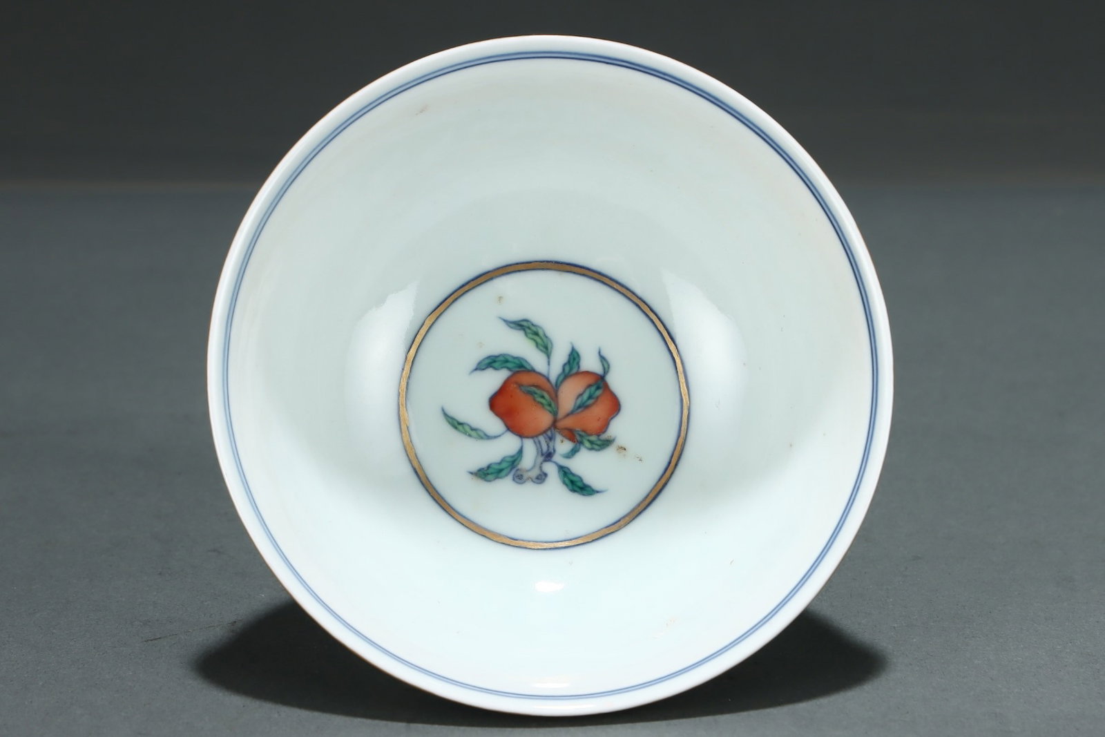 An Exquisite Doucai Eight Treasures Pattern Stem Cup - 6