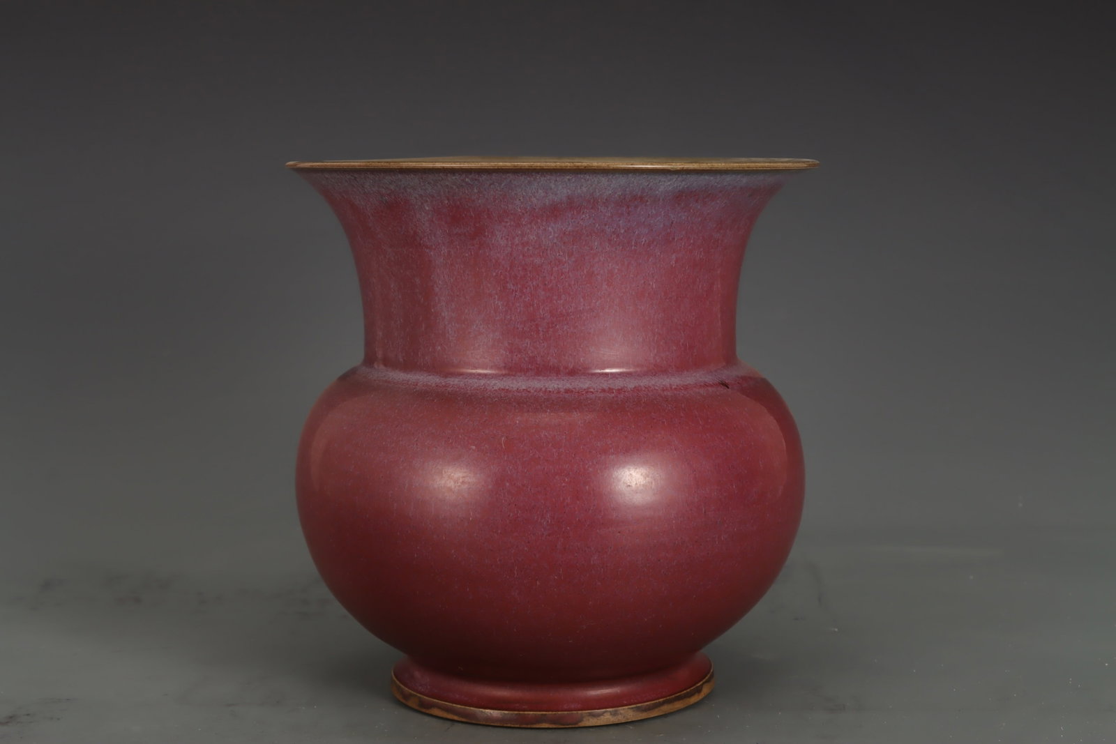 An Exquisite Jun yao Red Glazed Flowerpot (1 of 9)