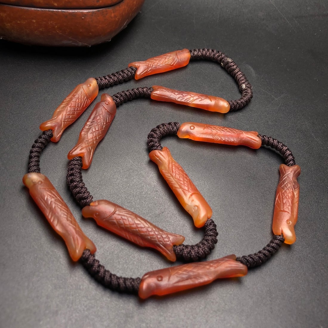A Precious Agate Necklace - 6