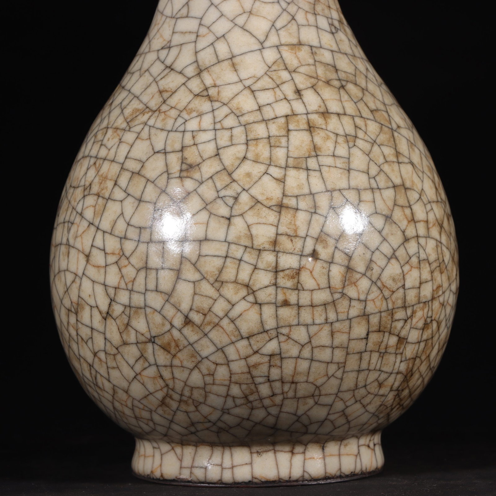A Exquisite Ge yao ice Crackle Pattern Vase - 4