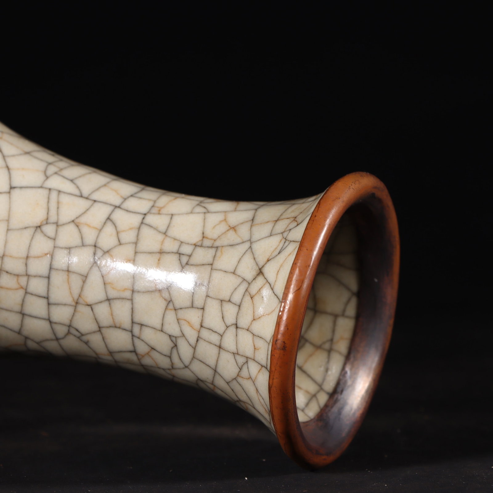 A Exquisite Ge yao ice Crackle Pattern Vase - 7