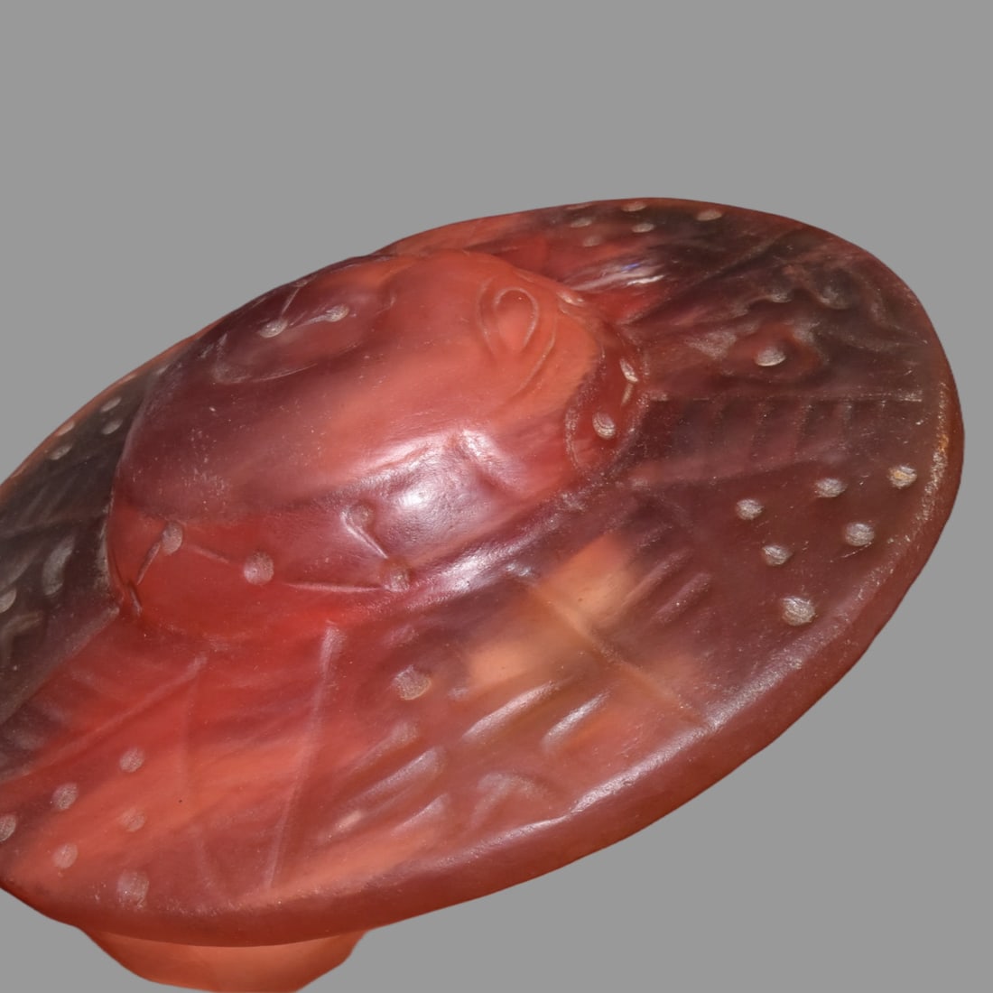 A Exquisite Crystal Flying Saucer - 6