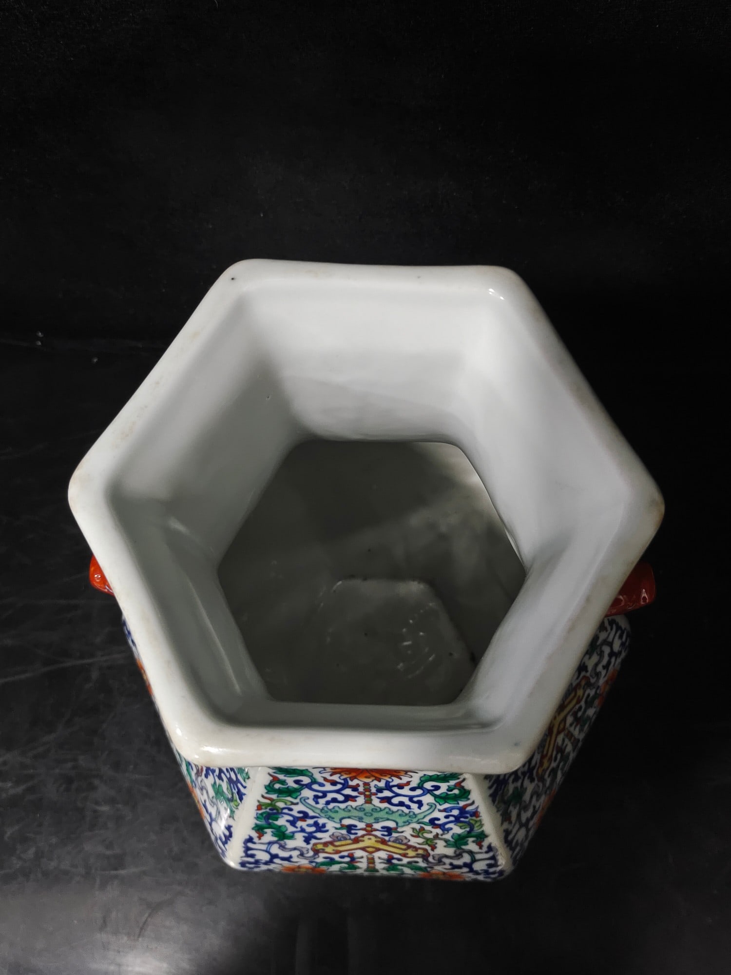 A Exquisite Doucai Lotus Pattern Double-Ears Vase - 4