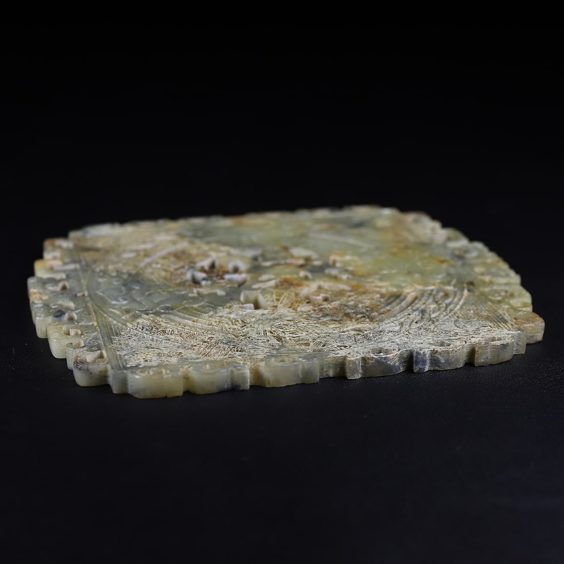A Exquisite Hotan Jade Figures Pattern Jade Pendant - 10