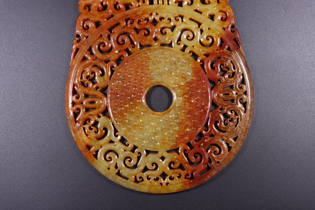 A Exquisite Hotan Jade Dragon Pattern Jade Pendant - 8