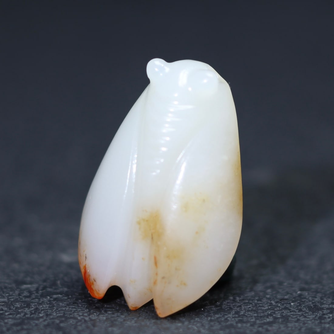 A Exquisite Hotan Jade Cicada - 4