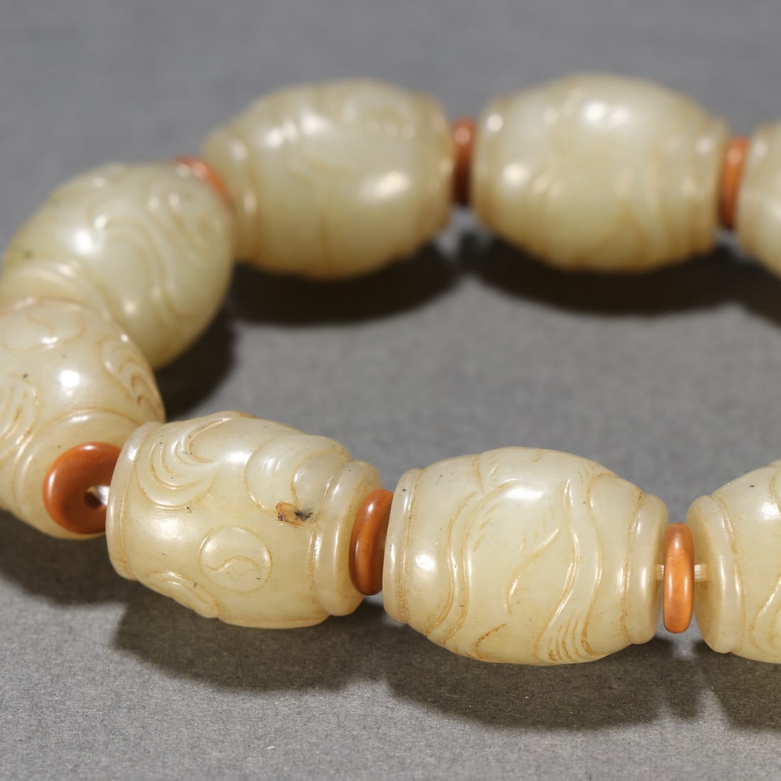 A Exquisite Hotan Jade Bracelets - 6