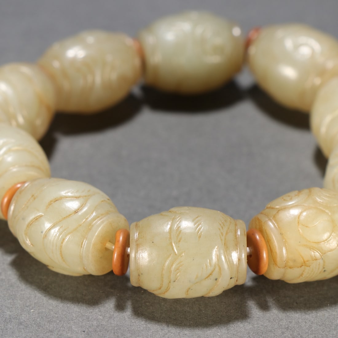 A Exquisite Hotan Jade Bracelets - 8