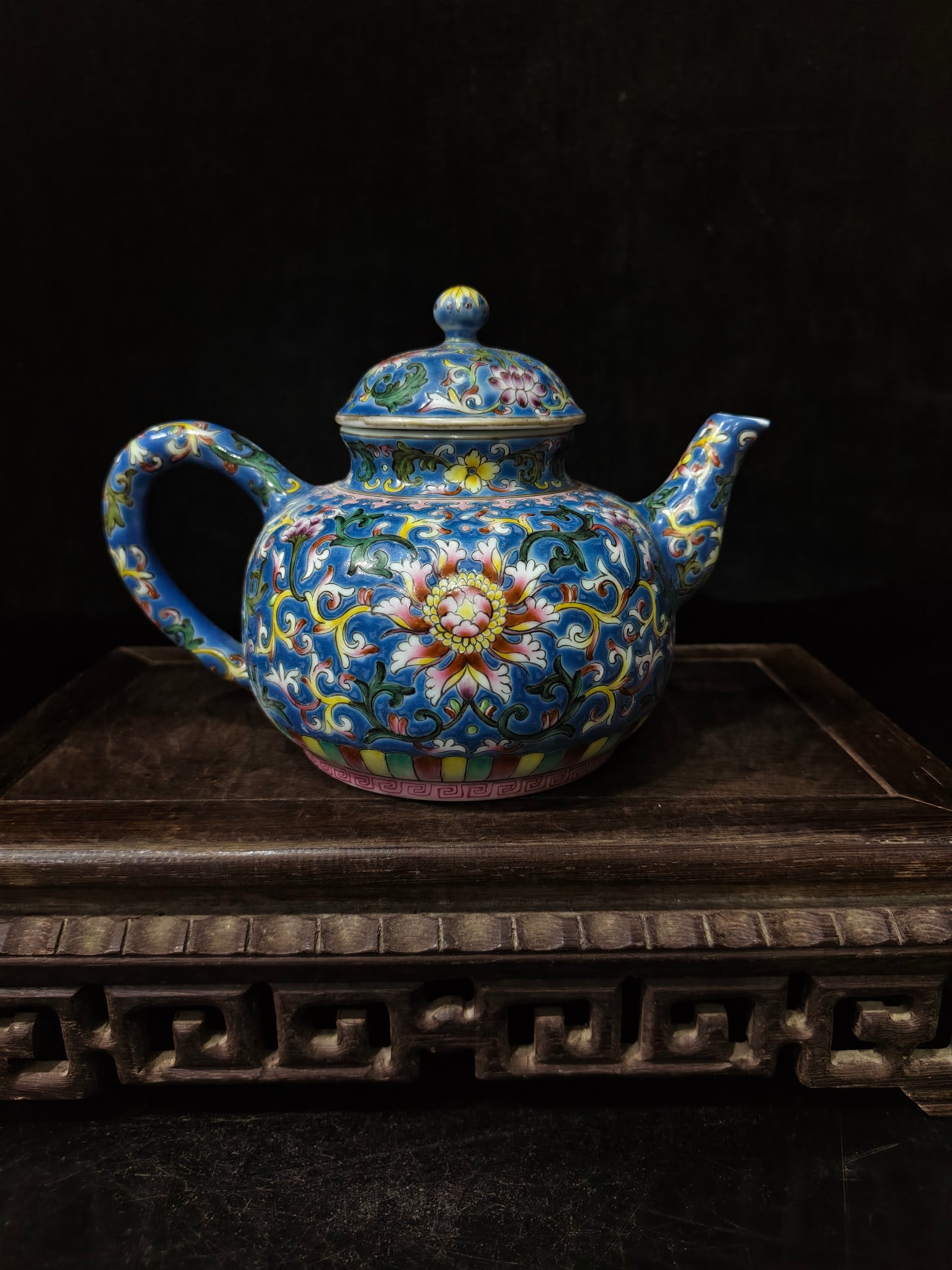 A Exquisite Enamel Lotus Pattern Ewer - 2