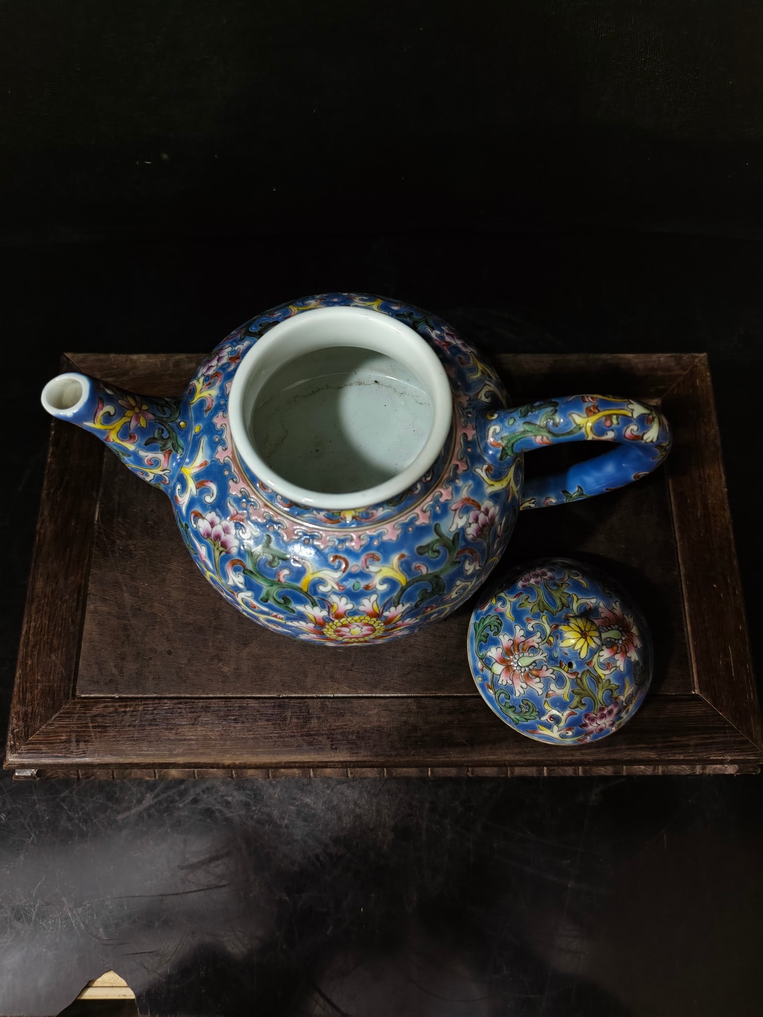 A Exquisite Enamel Lotus Pattern Ewer - 5