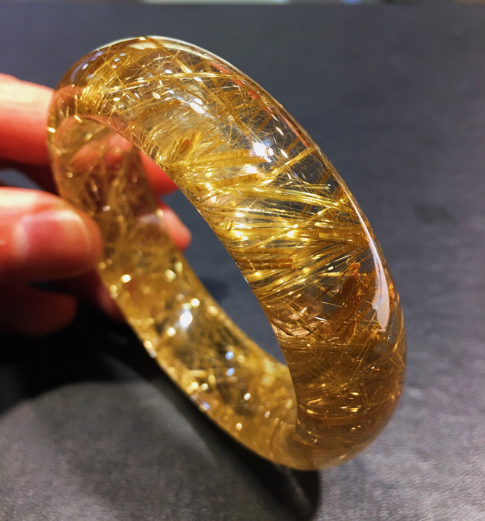 A Exquisite Titanium Quartz Bracelets - 5