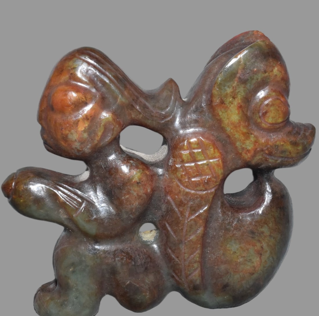 A Exquisite Hemoyu Figures - 2
