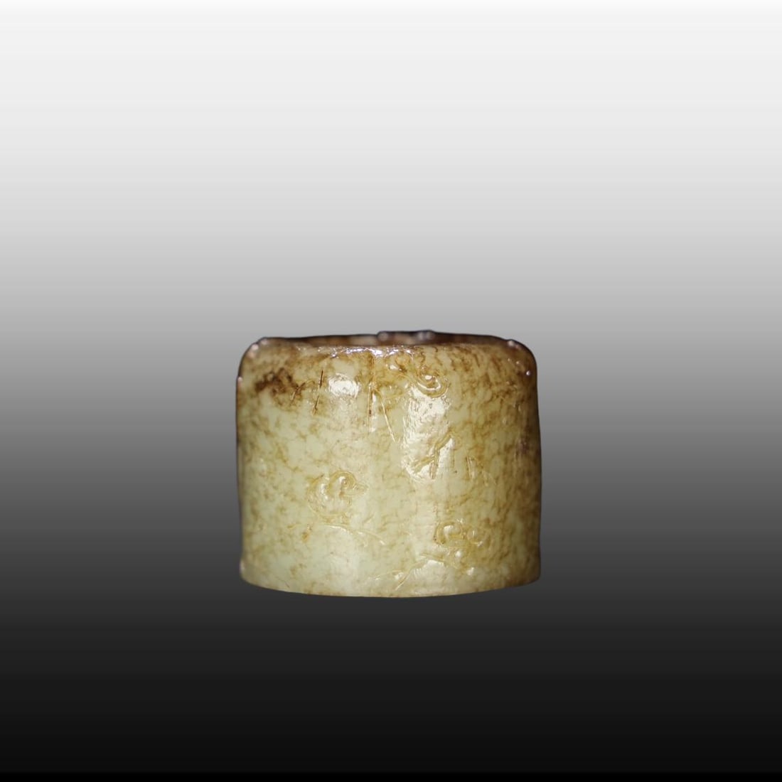 A Exquisite Hotan Jade Thumb Ring - 3