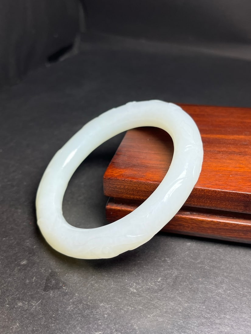 A Exquisite Hotan Jade Bracelets - 2