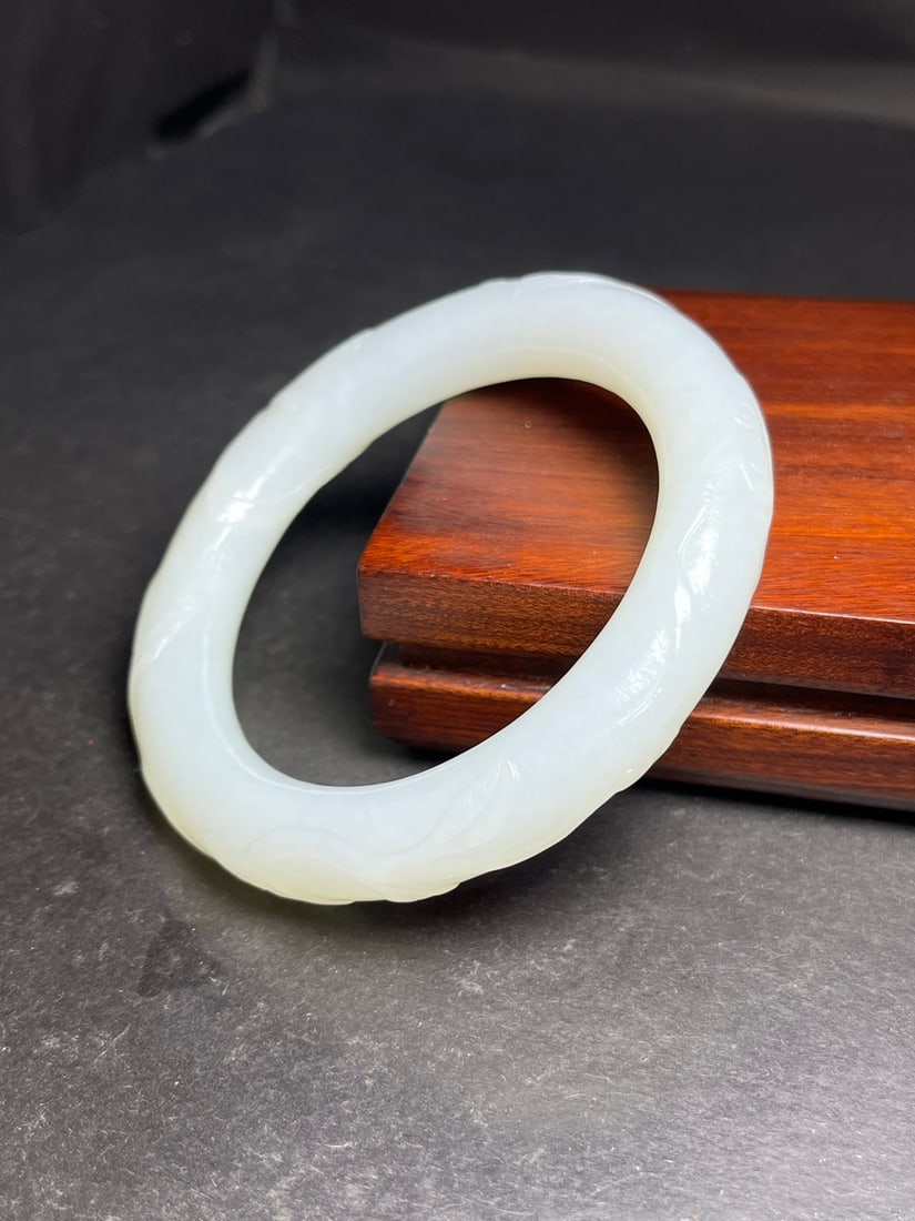 A Exquisite Hotan Jade Bracelets - 6