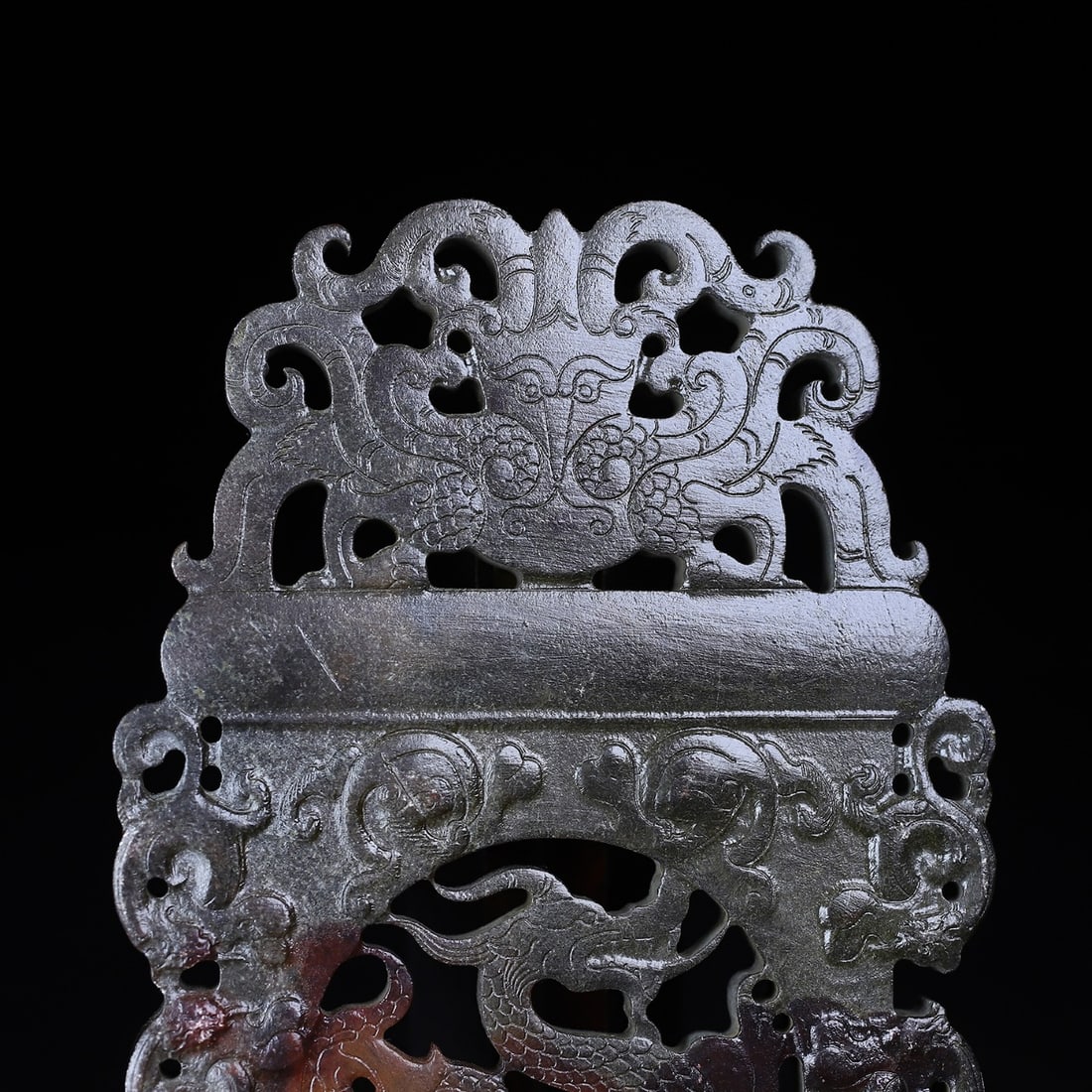 A Exquisite Hotan Jade Dragon Pattern Jade Pendant - 7