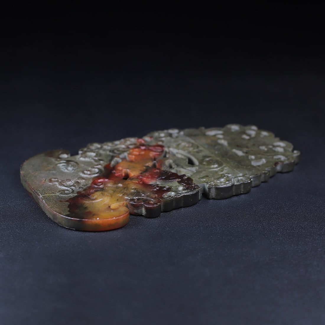 A Exquisite Hotan Jade Dragon Pattern Jade Pendant - 9