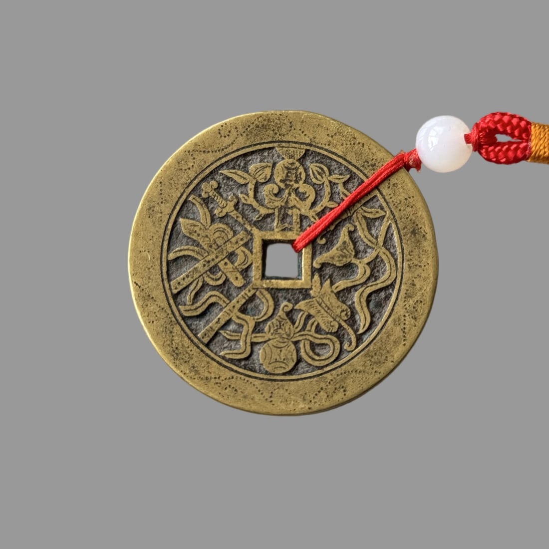 A Exquisite Brass Coin - 2