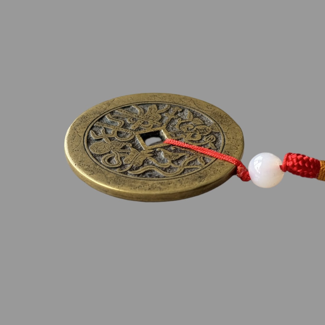 A Exquisite Brass Coin - 5