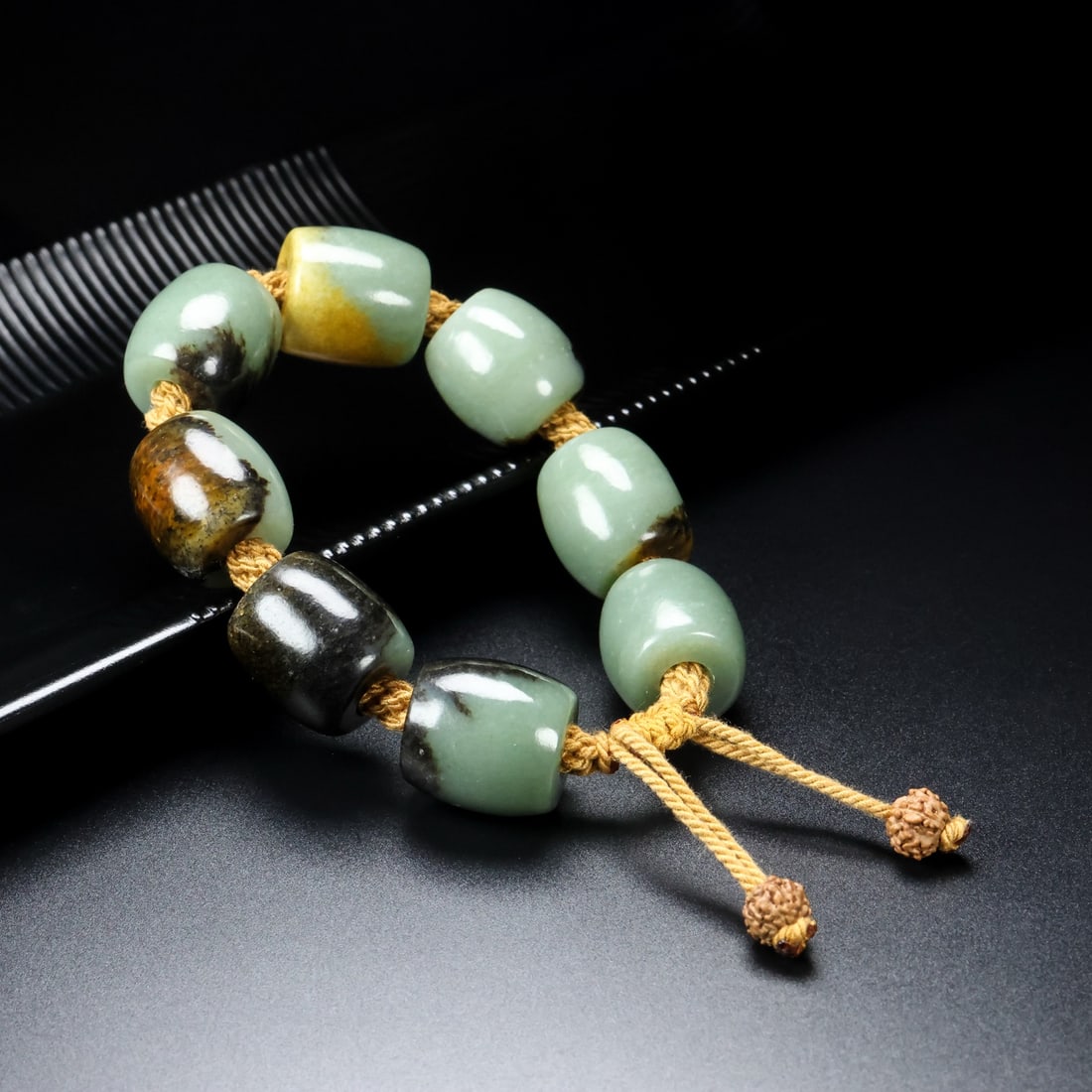 A Exquisite Hotan Jade Bracelets - 6