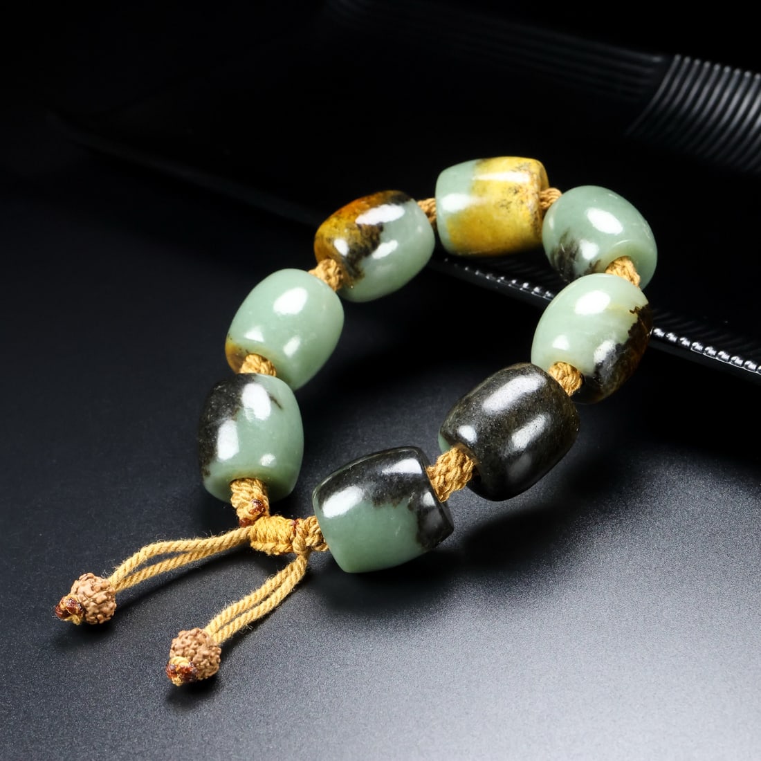 A Exquisite Hotan Jade Bracelets - 7