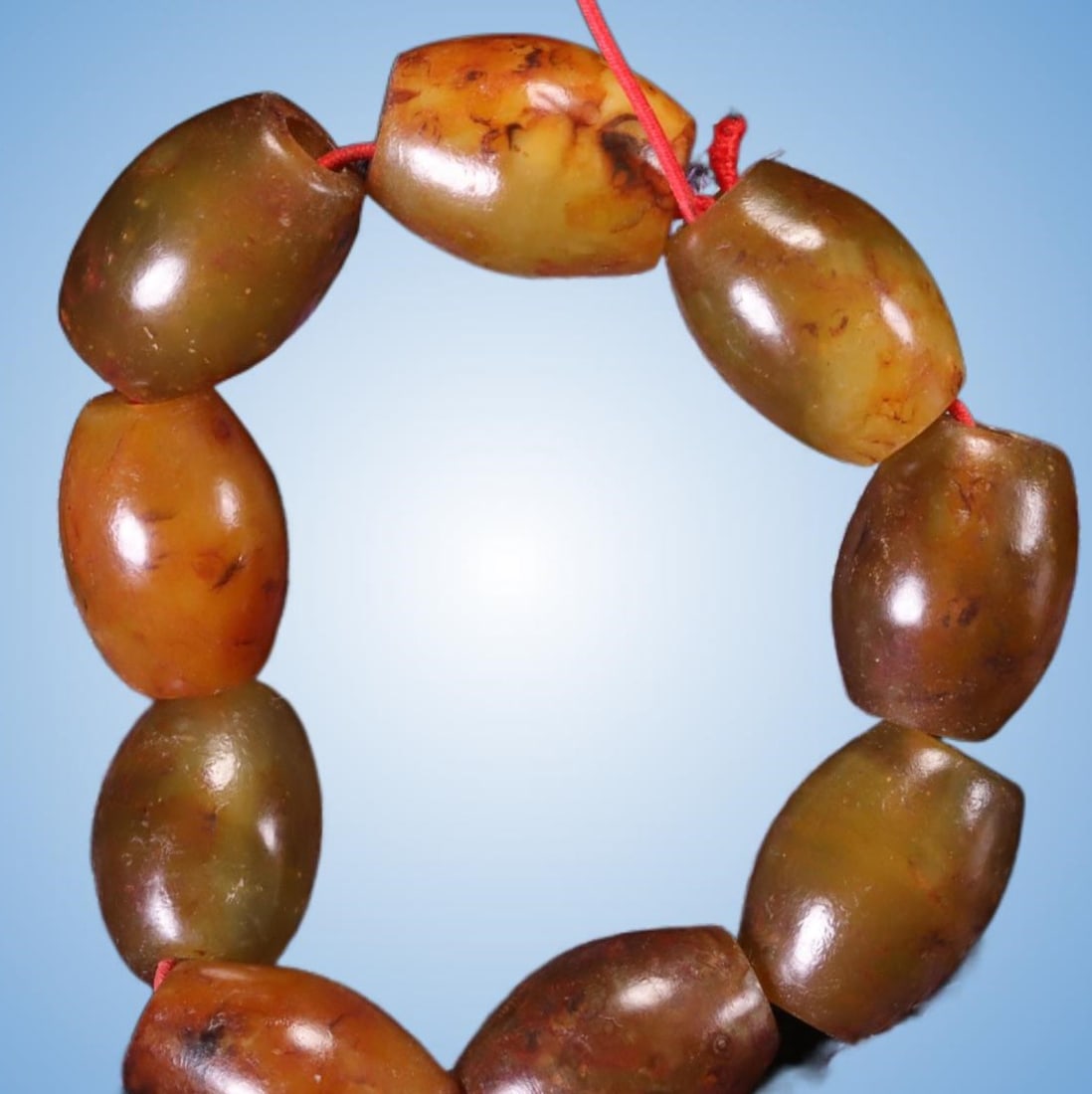 A Exquisite Gaogu Jade Bracelets - 6