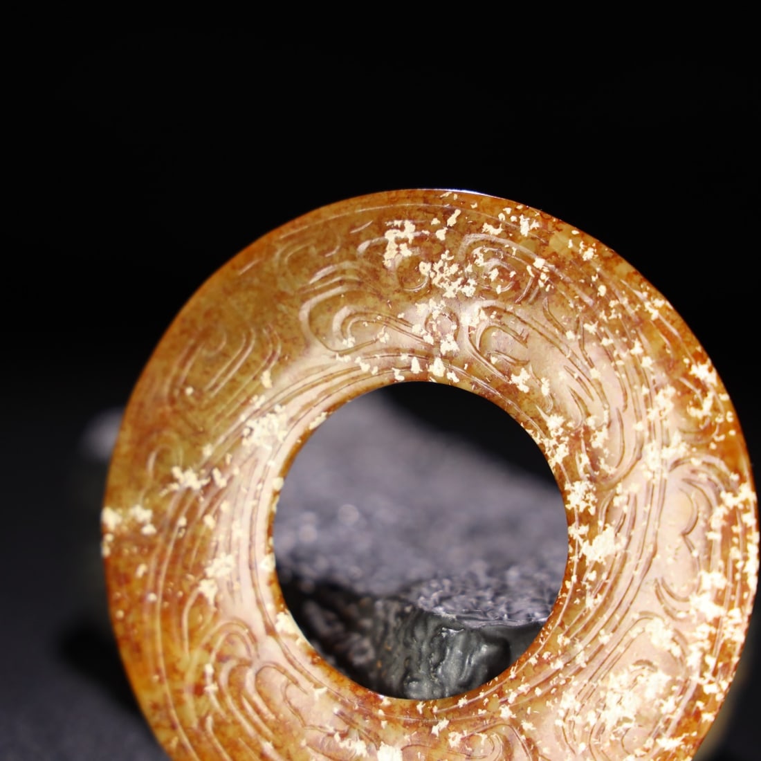 A Exquisite Hotan Jade Bi - 4