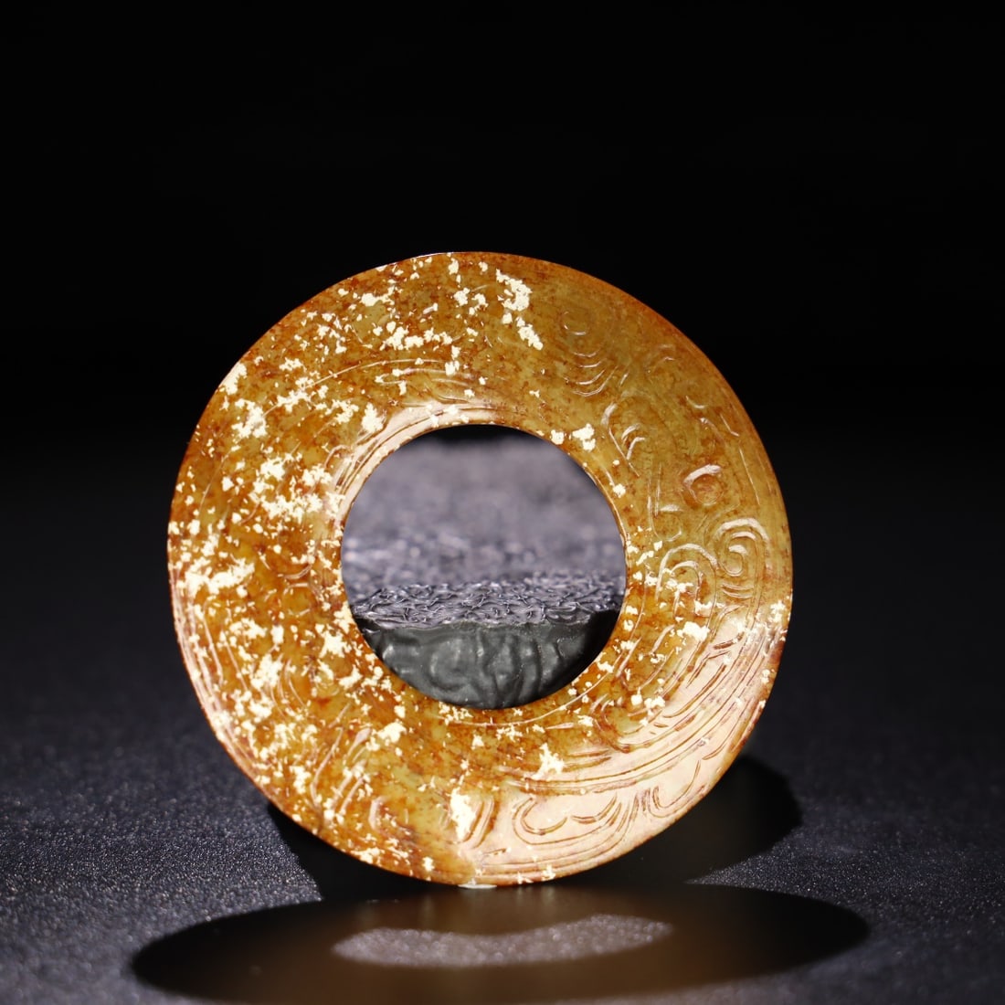 A Exquisite Hotan Jade Bi - 6