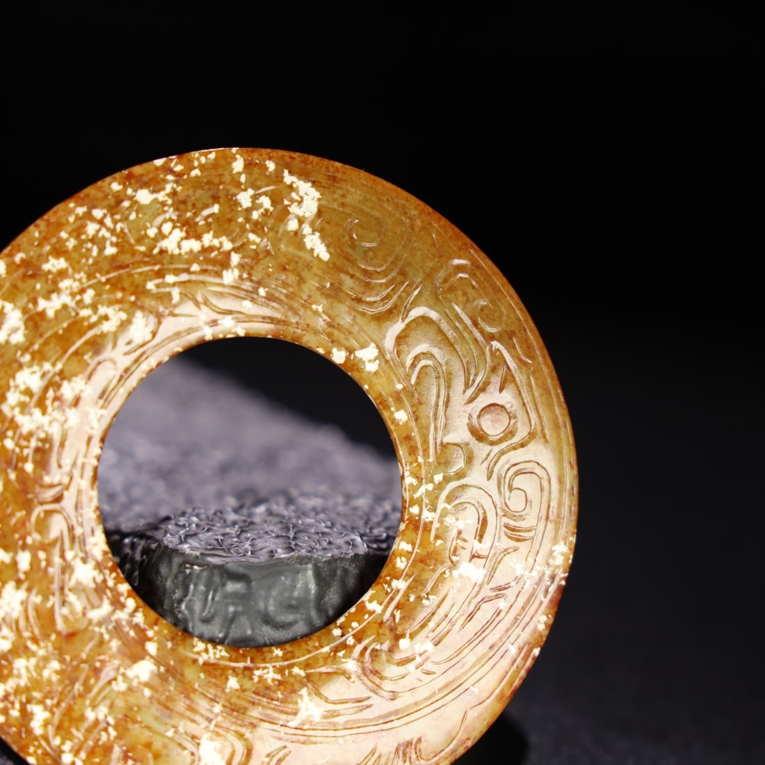 A Exquisite Hotan Jade Bi - 7