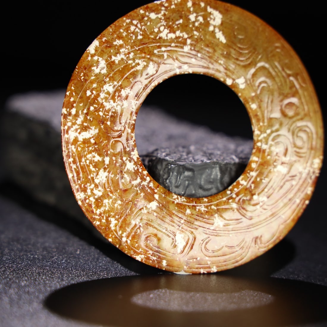 A Exquisite Hotan Jade Bi - 8
