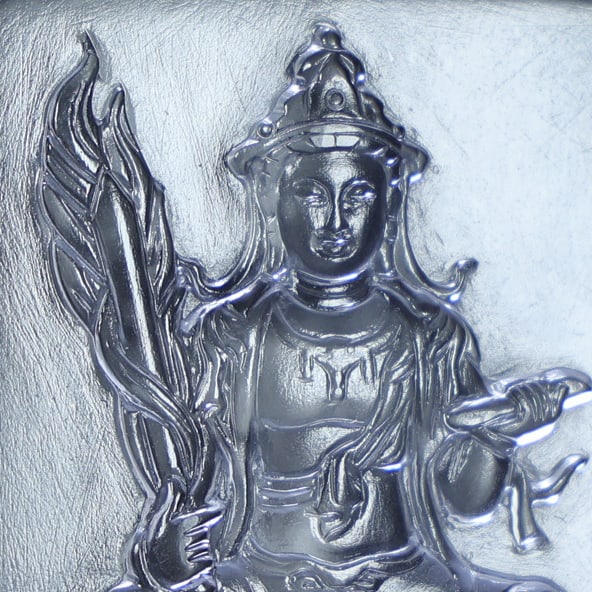 A Exquisite Crystal Buddha Pendant - 5