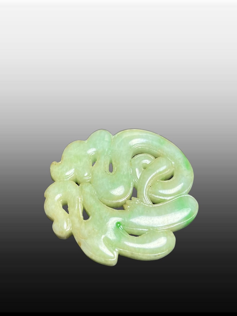 A Exquisite Jadeite Jade pendant - 4