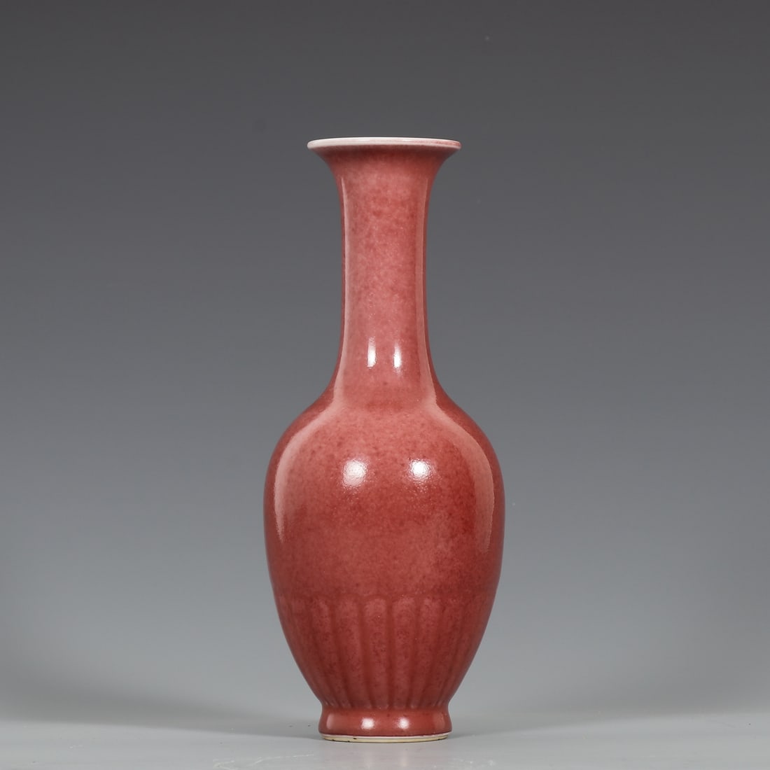 A Exquisite PeachBloom-Glazed Vase - 5