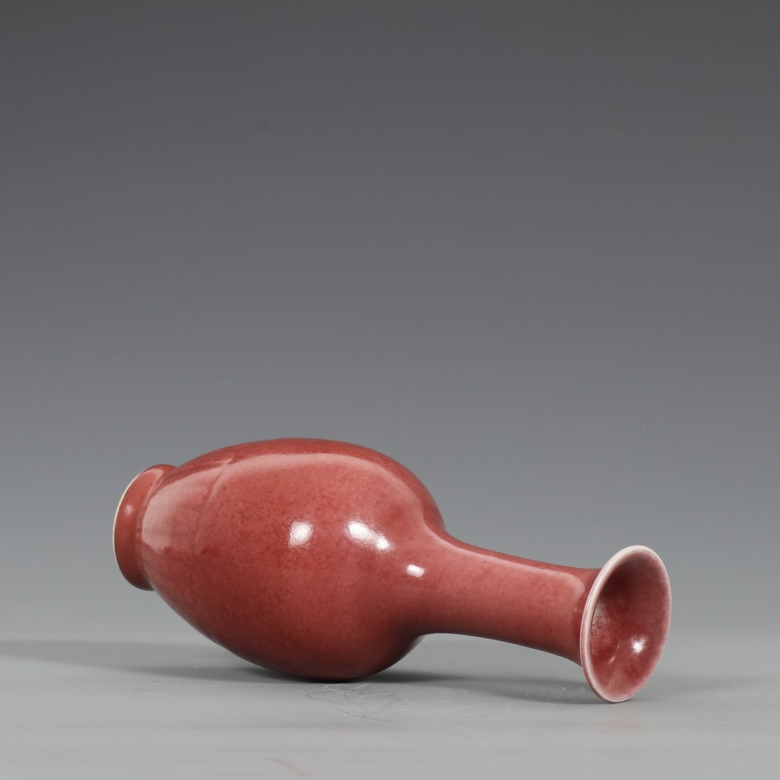 A Exquisite PeachBloom-Glazed Vase - 7