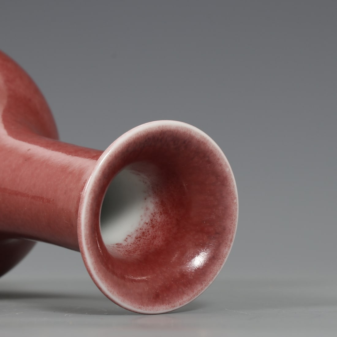 A Exquisite PeachBloom-Glazed Vase - 8