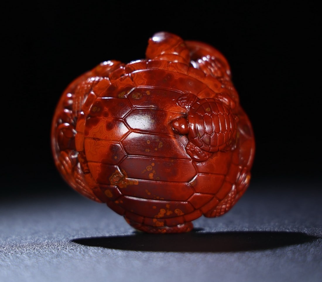A Exquisite Agate Tortoise Ornament (1 of 9)