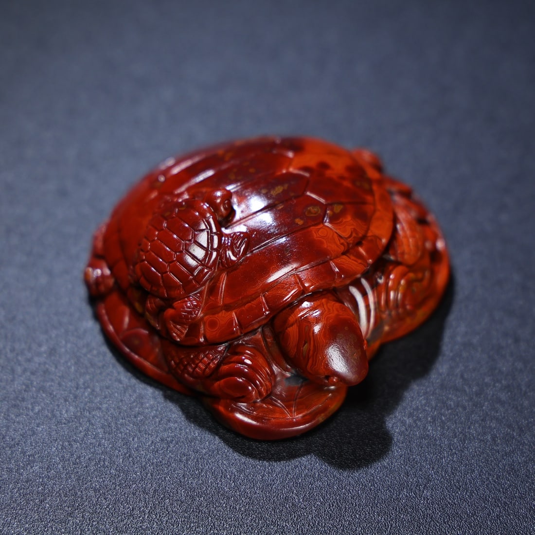 A Exquisite Agate Tortoise Ornament - 2