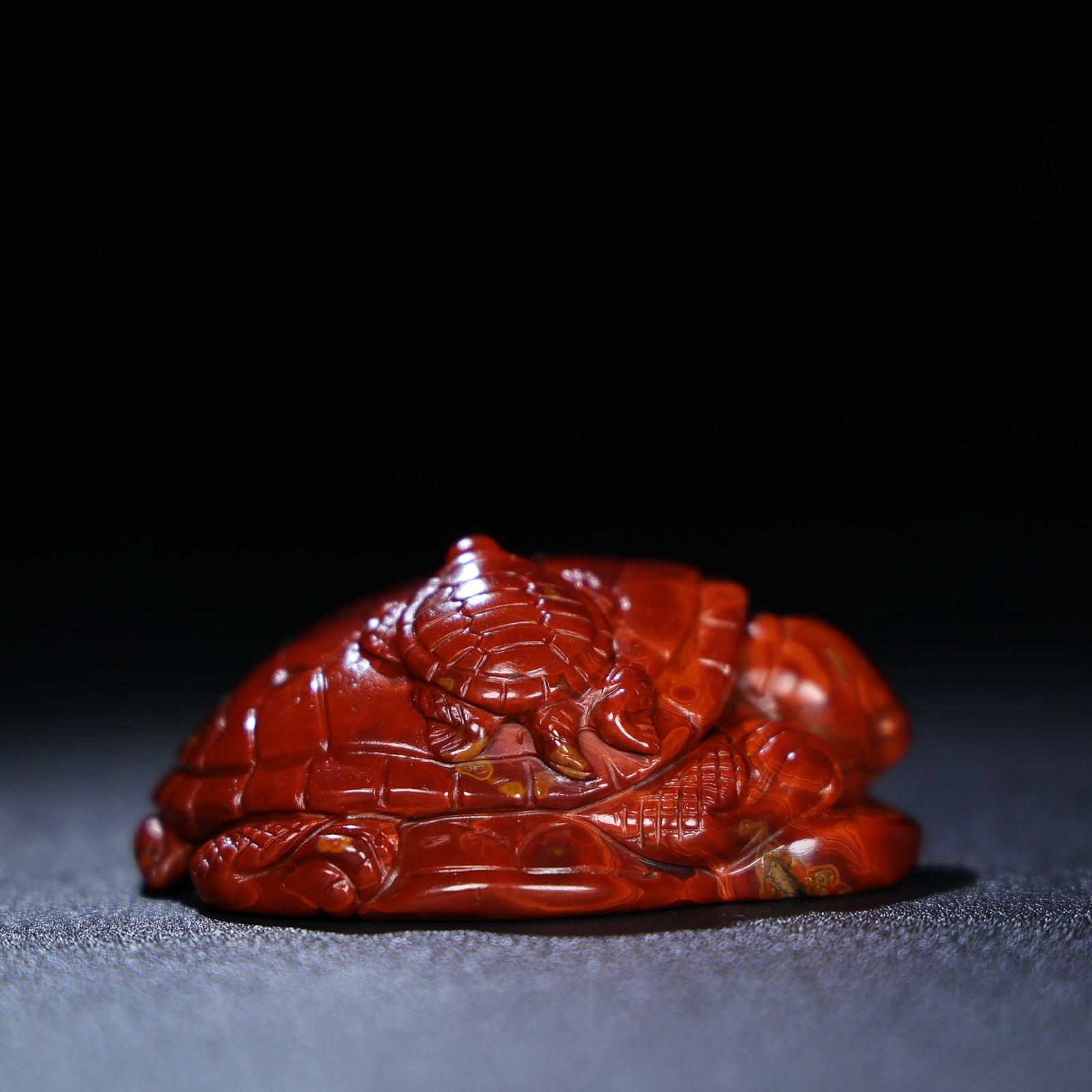 A Exquisite Agate Tortoise Ornament - 8