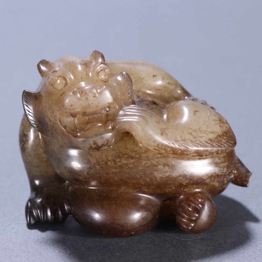 A Exquisite Hotan Jade Bear - 2