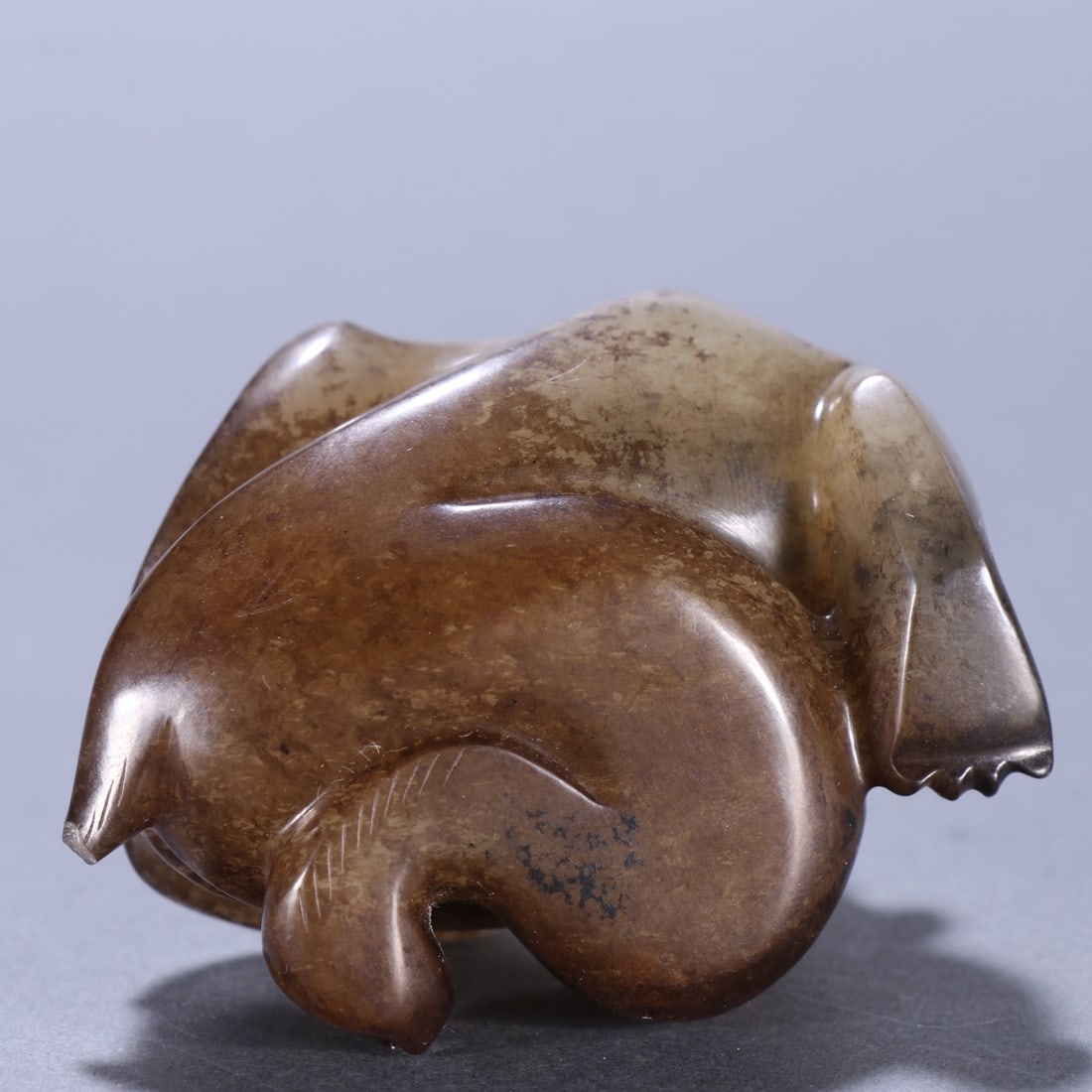 A Exquisite Hotan Jade Bear - 9