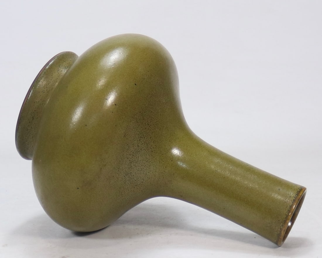 A Exquisite Teadust Glazed Vase - 6