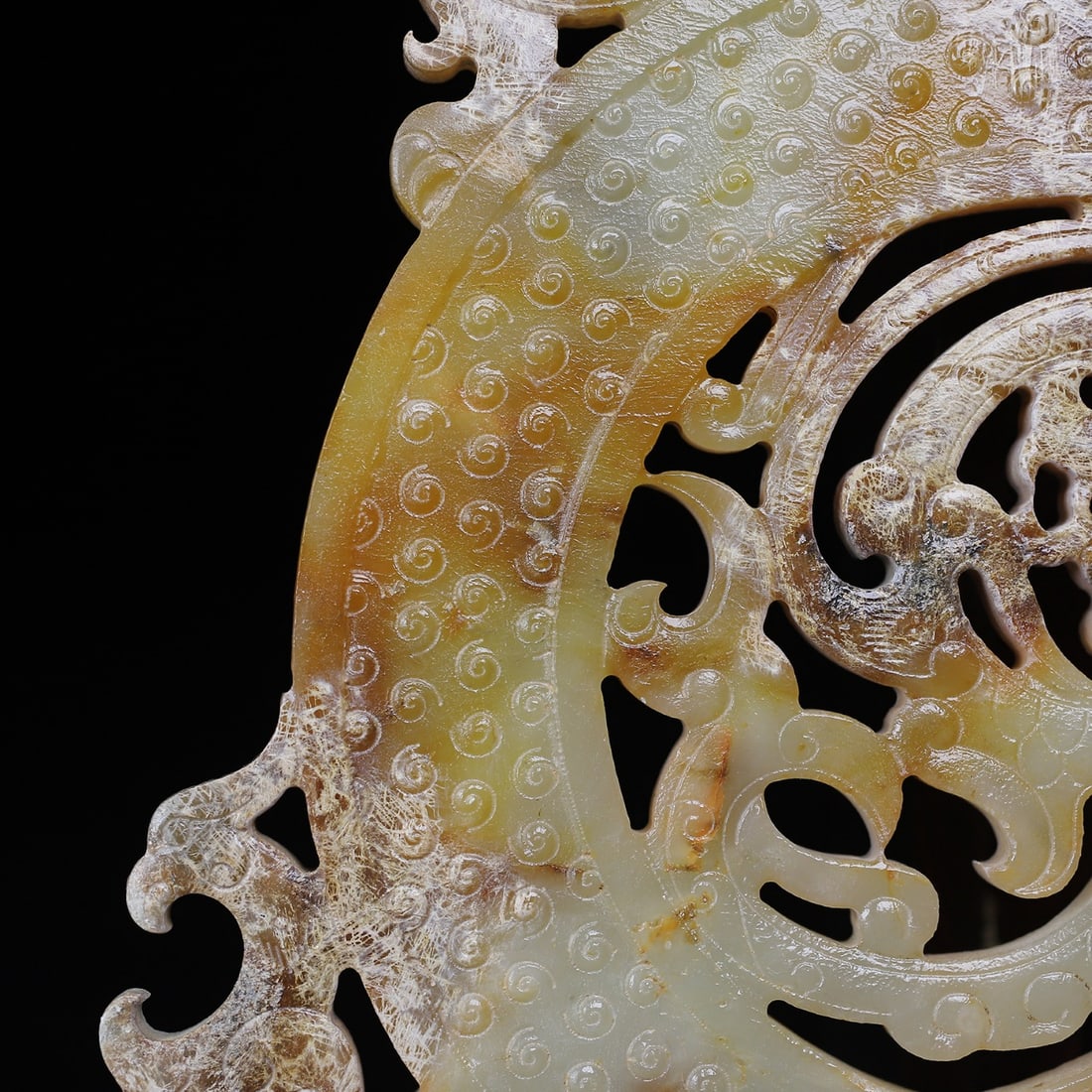 A Exquisite Hotan Jade Phoenix Pattern Jade Pendant - 5