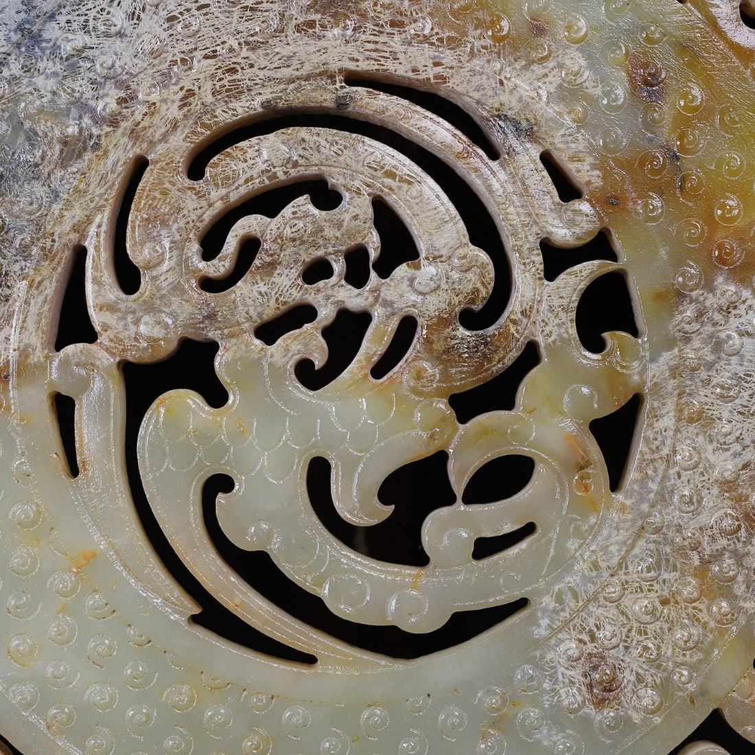 A Exquisite Hotan Jade Phoenix Pattern Jade Pendant - 7