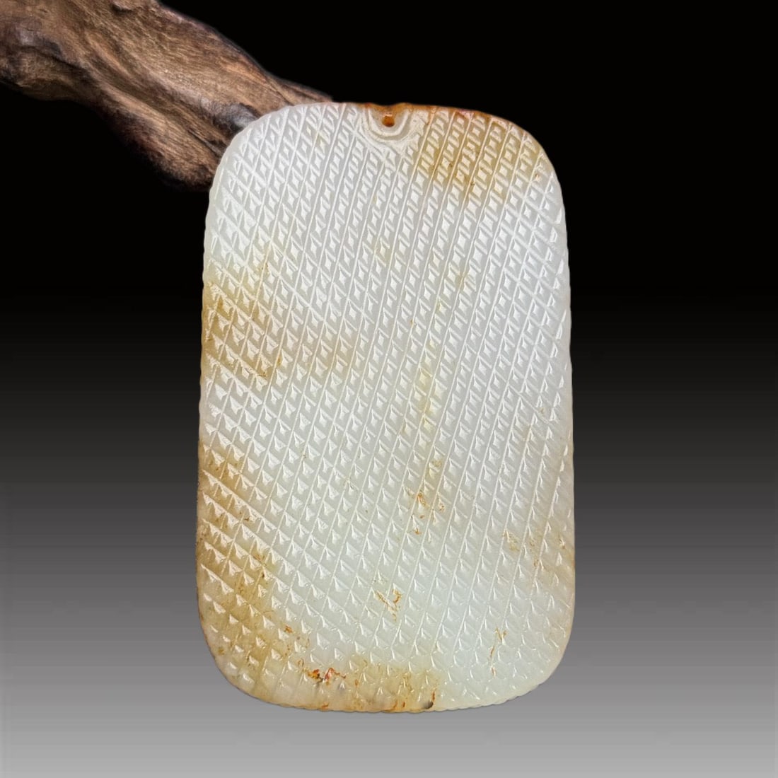 A Exquisite Hotan Jade Plaque - 2