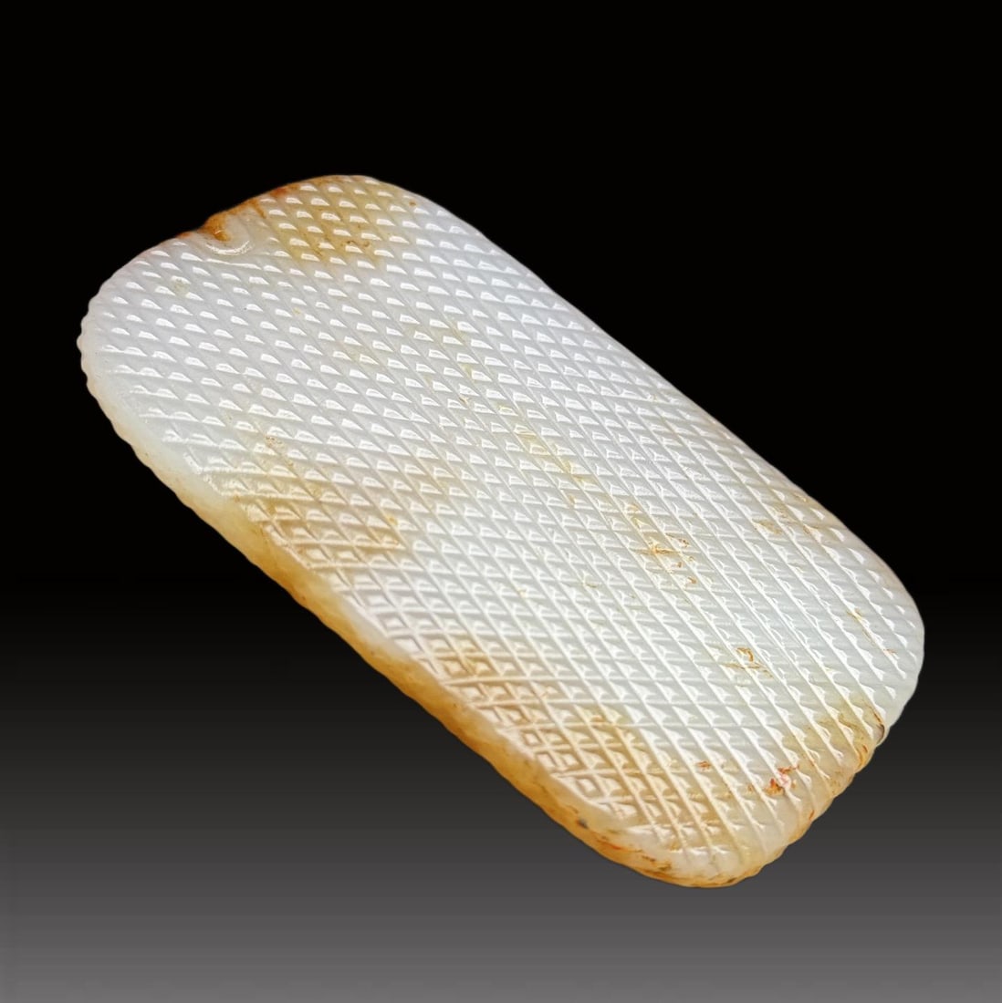 A Exquisite Hotan Jade Plaque - 5