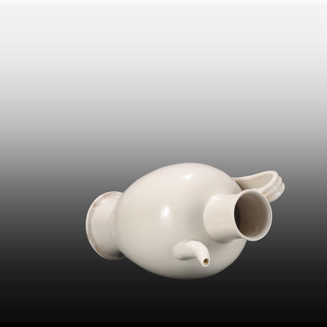 A Exquisite Ding yao White Glaze Lotus Pattern Ewer - 6