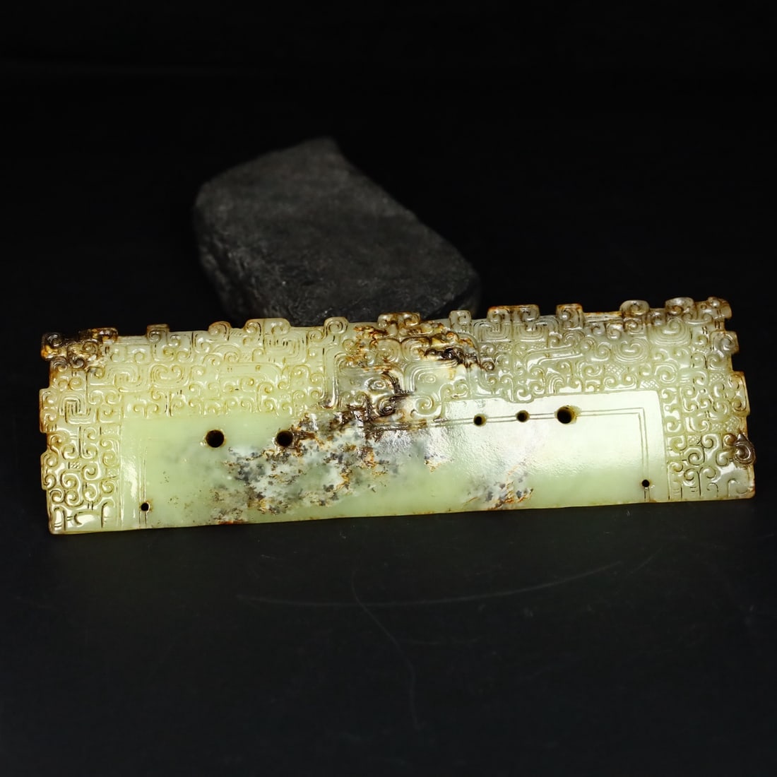 A Exquisite Hotan Jade Knife (1 of 9)