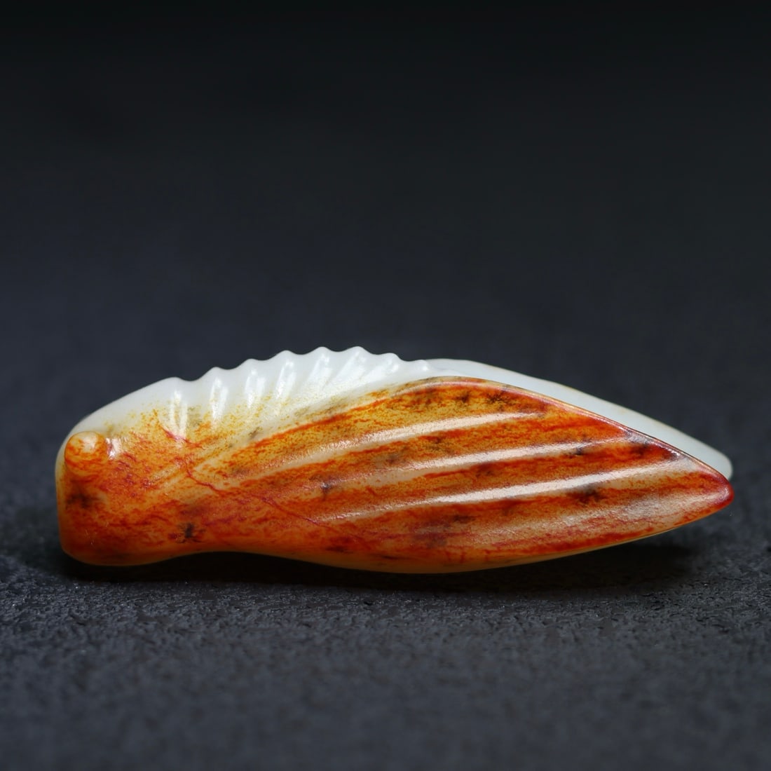 A Exquisite Hotan Jade Cicada - 6